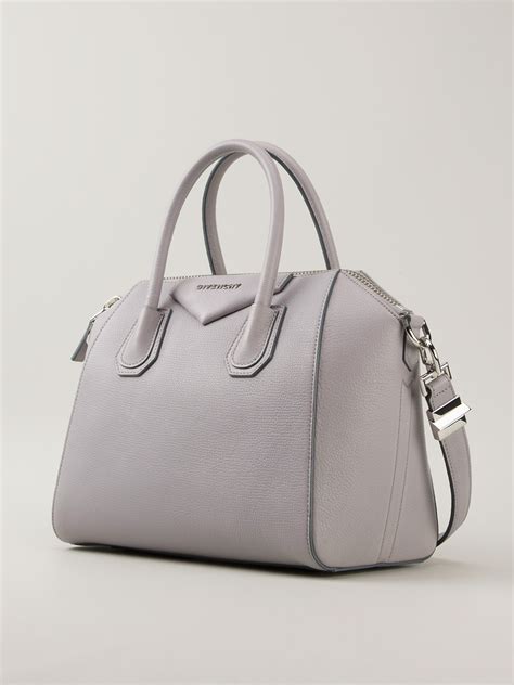 givenchy mini antigona pearl grey|givenchy antigona mini.